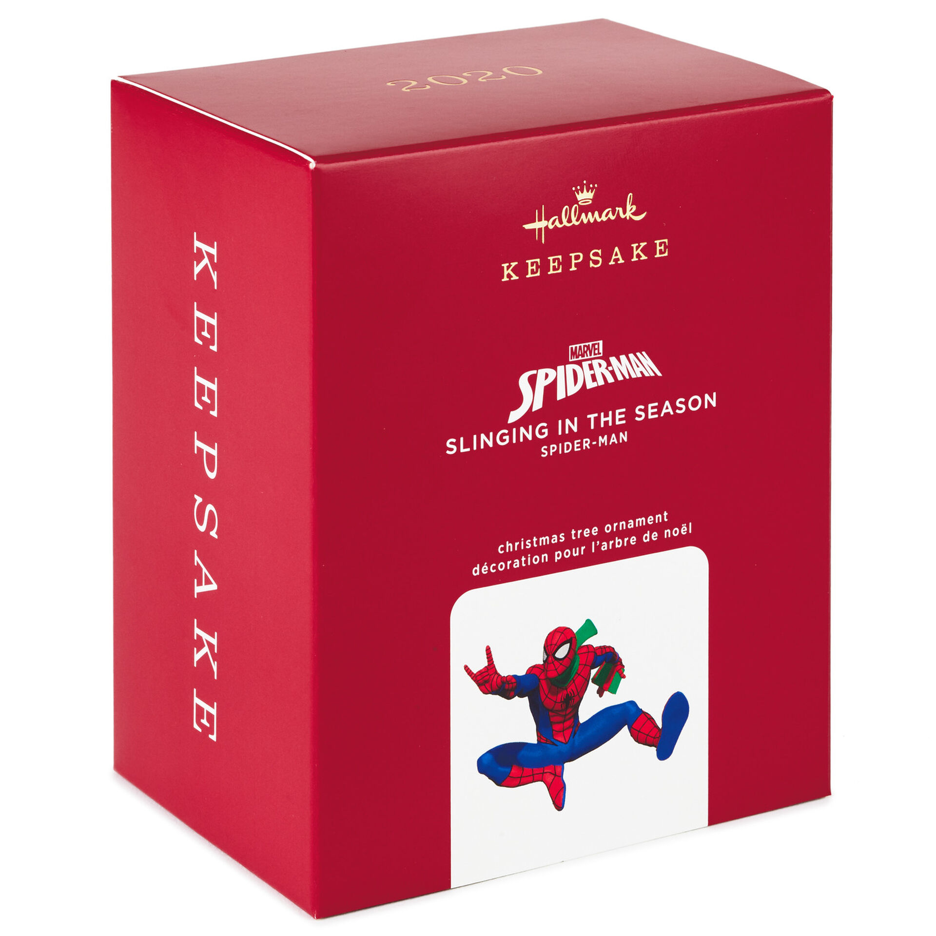 Marvel Spider Man Slinging In The Season Ornament Keepsake Ornaments Hallmark