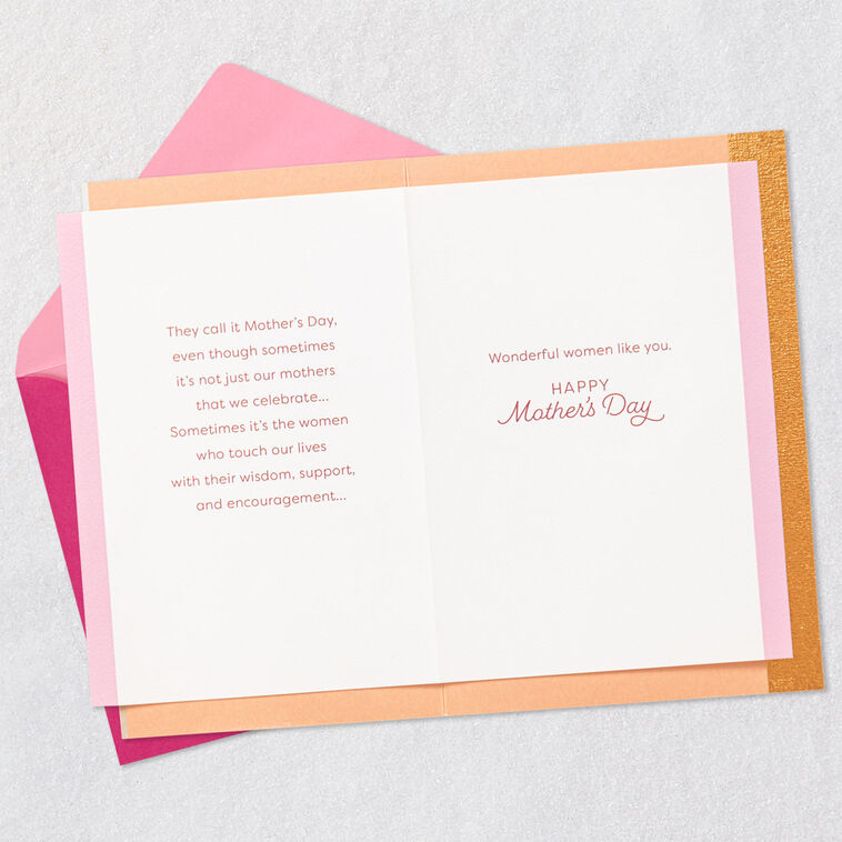 You're a Wonderful Woman Mother's Day Card for Aunt, , large image number 4