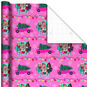 Barbie and Friends Christmas Wrapping Paper Roll Wrap Square image number 1
