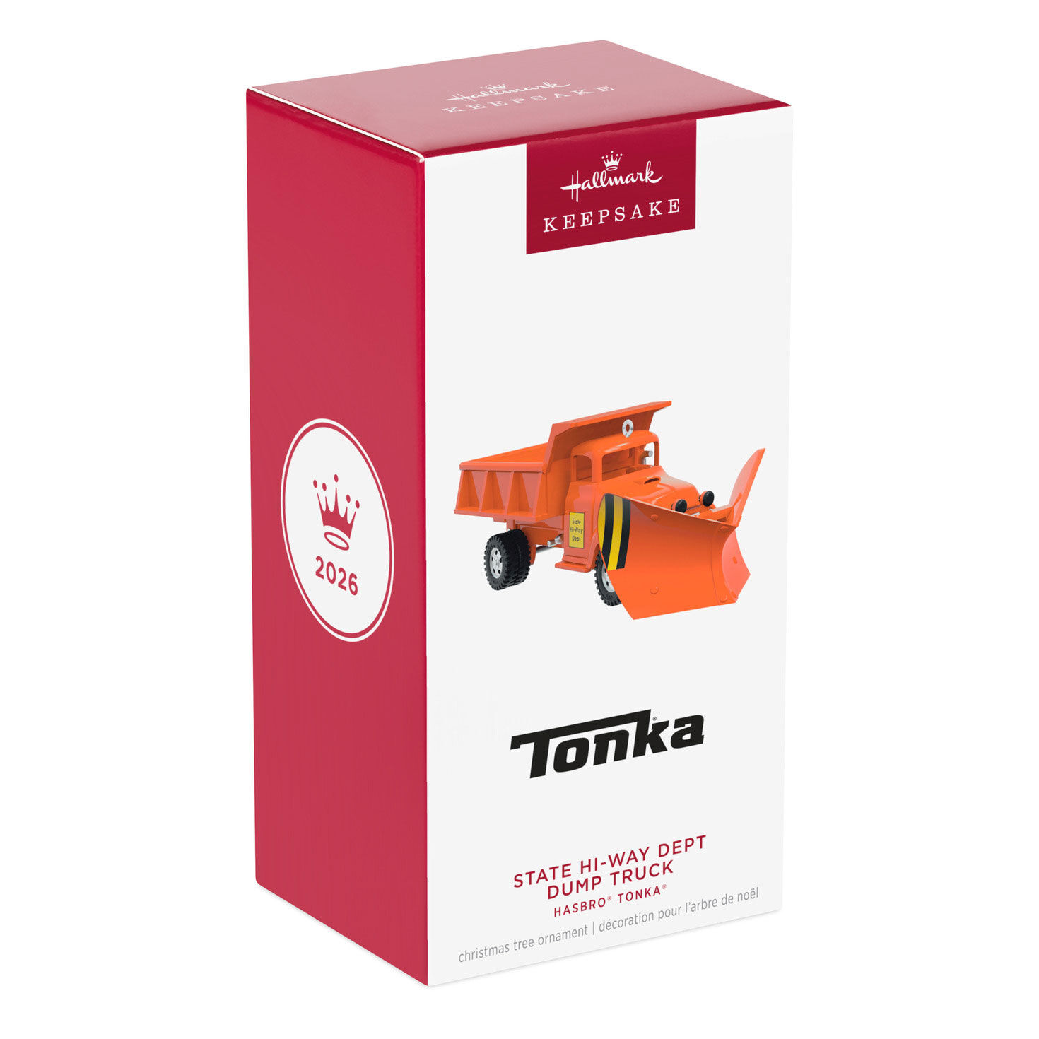 Orange Tonka Highway Dump Truck Keepsake Ornament Package Front image number 7