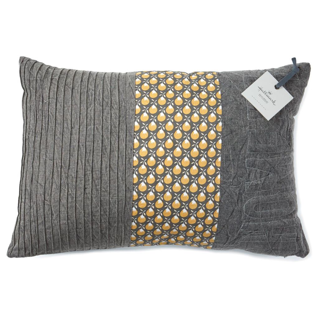 Be Home 18x12 Bolster Pillow Pillows & Blankets Hallmark