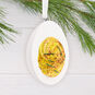 Deviled Egg Christmas Ornament hanging on tree image number 2
