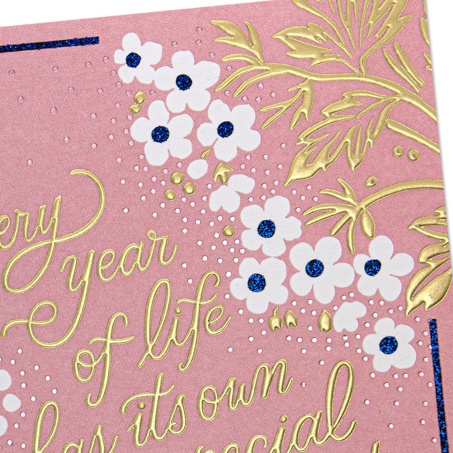Cherry Blossoms Birthday Card Card Front Detail image number 4