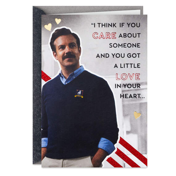 Ted Lasso™ Little Love Romantic Valentine's Day Card, , large image number 1