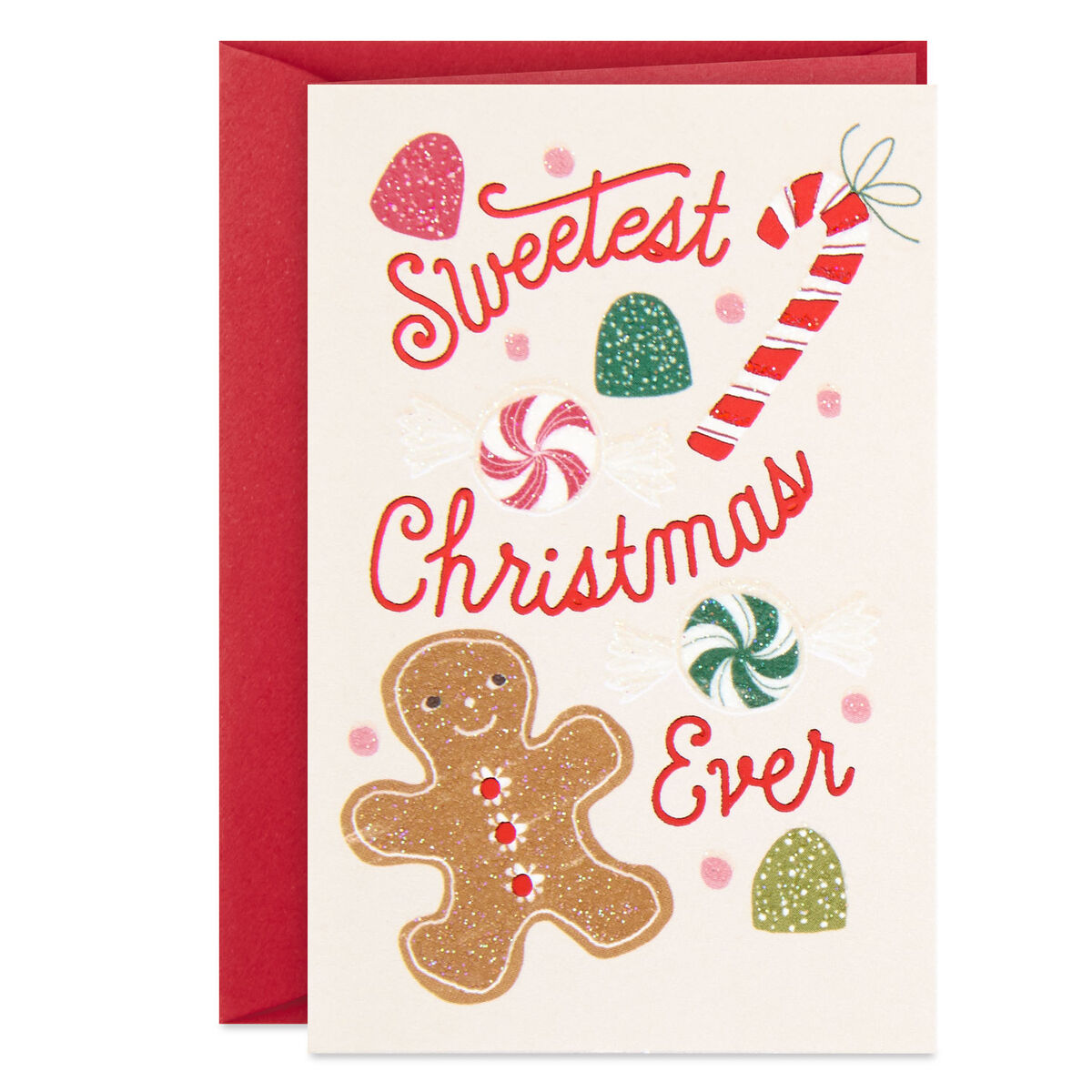 3.25" Mini Sweetest Christmas Ever Christmas Card Greeting Cards