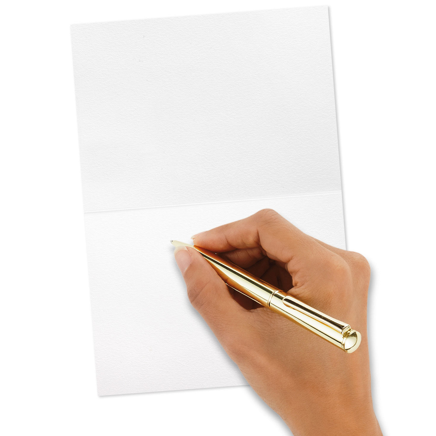 Merci on Blush Boxed Blank Thank-You Notes, Pack of 8, , large image number 4