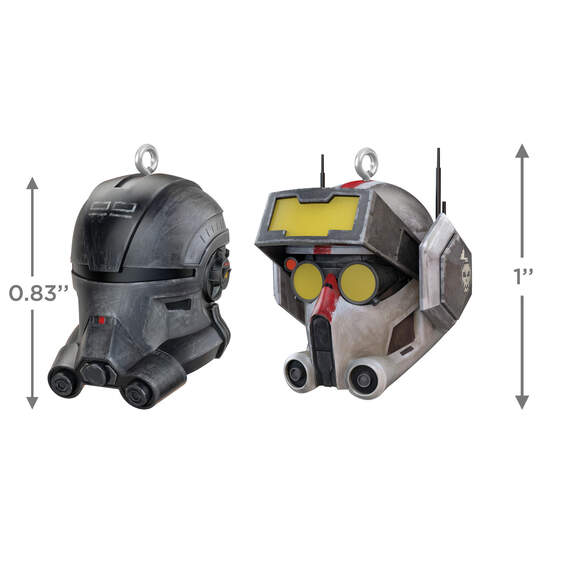 Mini Star Wars: The Bad Batch™ Echo™ and Tech™ Ornaments, Set of 2, , large image number 3