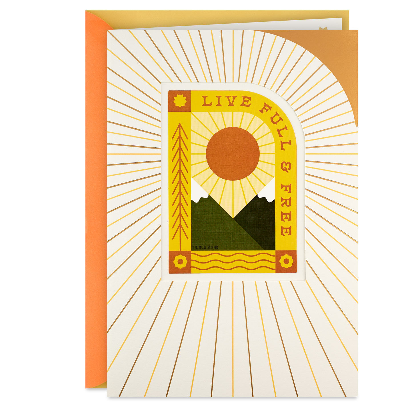 Live Full and Free Birthday Card With Decal for only USD 7.59 | Hallmark