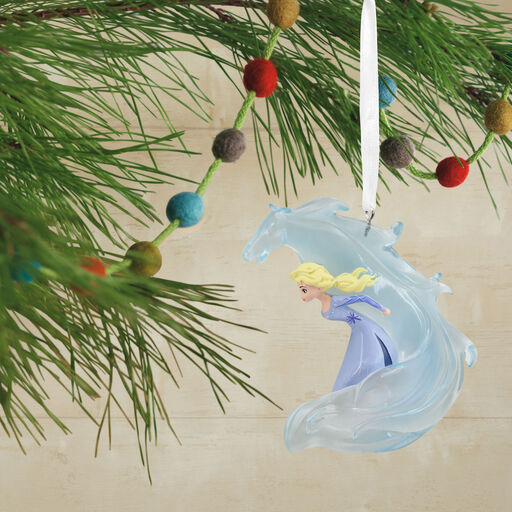 Disney Frozen 2 Elsa and Nokk Hallmark Ornament, 