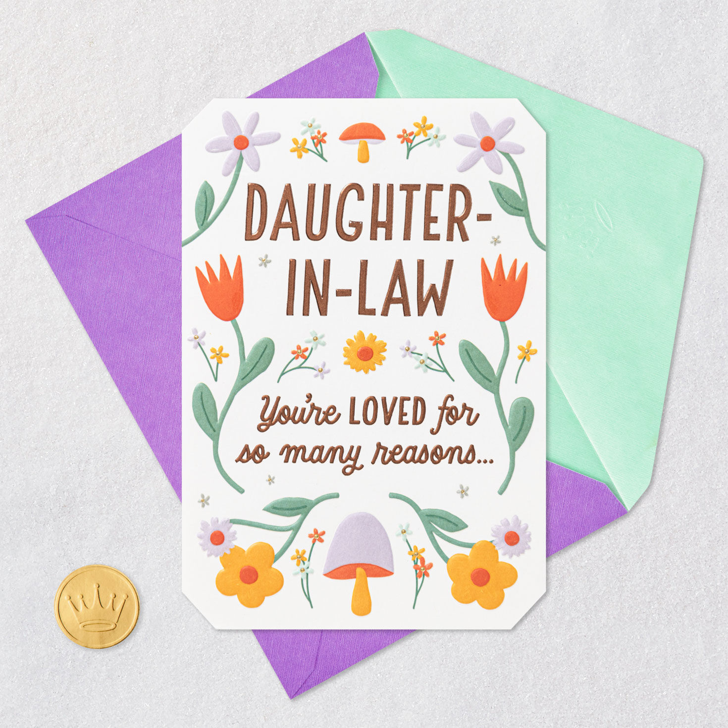 You're So Loved Mother's Day Card for Daughter-in-Law, , large image number 6