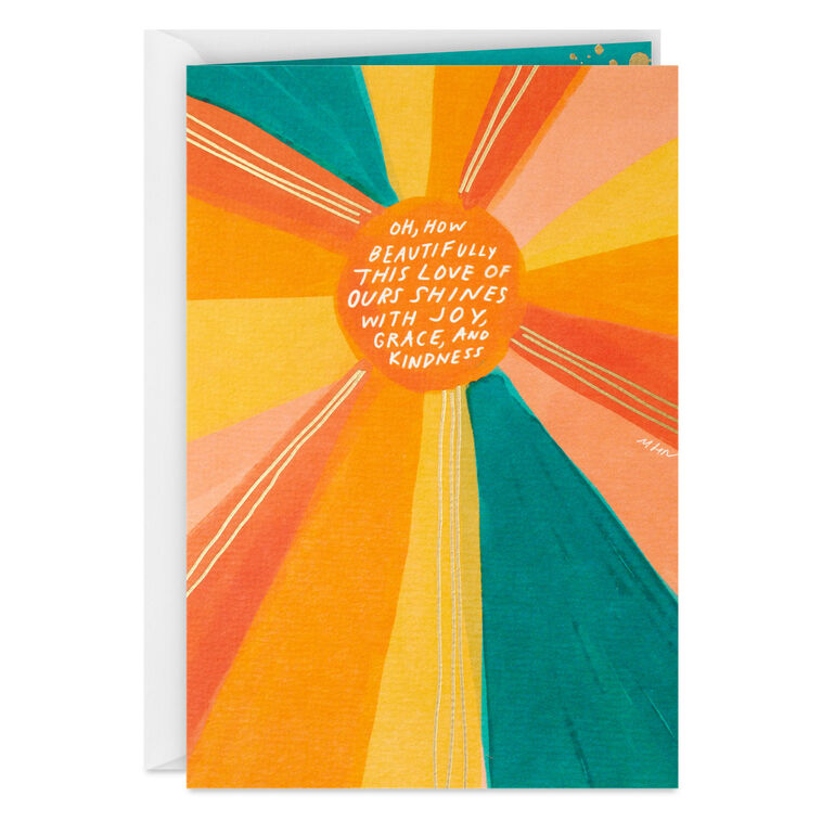 Morgan Harper Nichols Our Love Shines Romantic Love Card