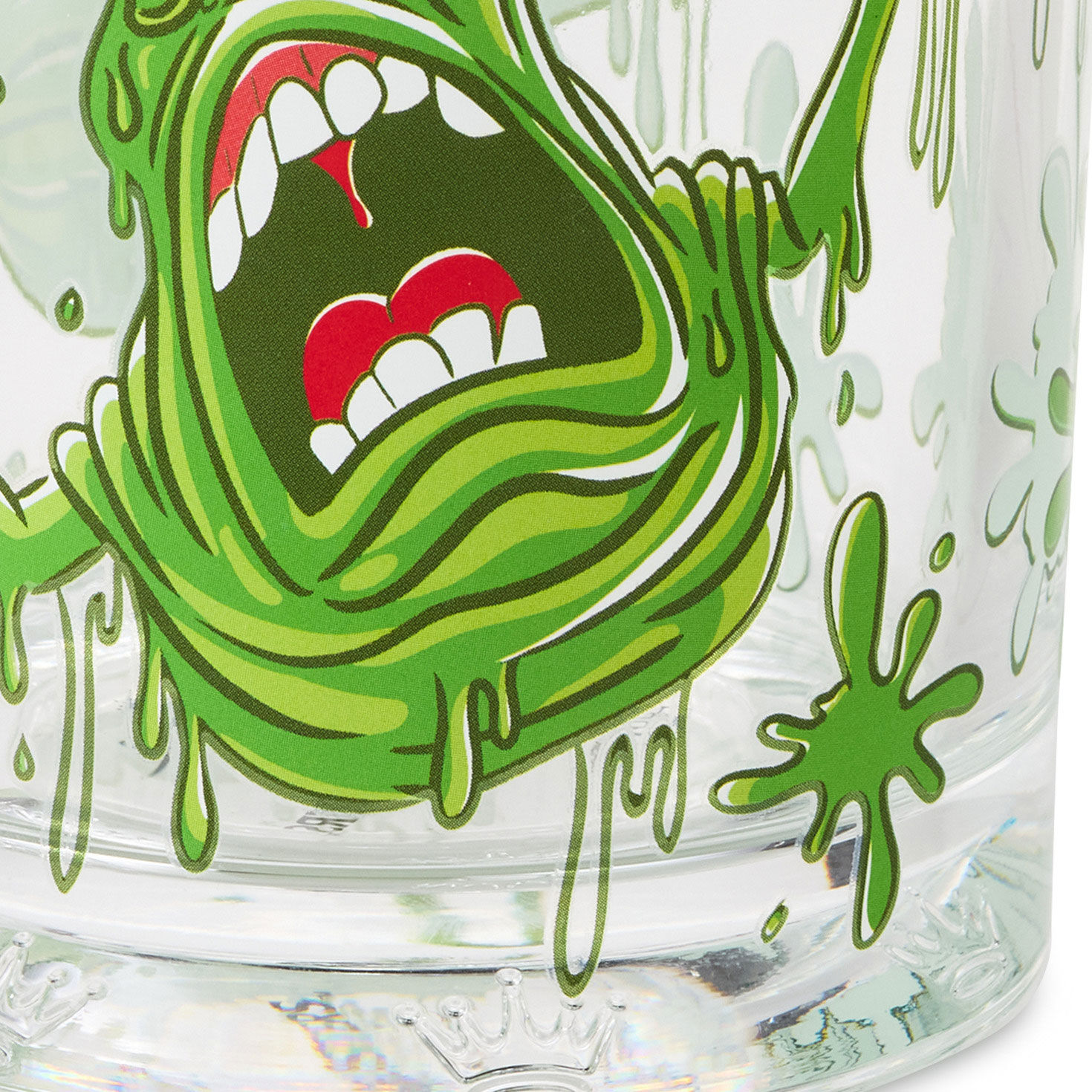 Ghostbusters Slimer Drinking Glass upclose detail image number 6