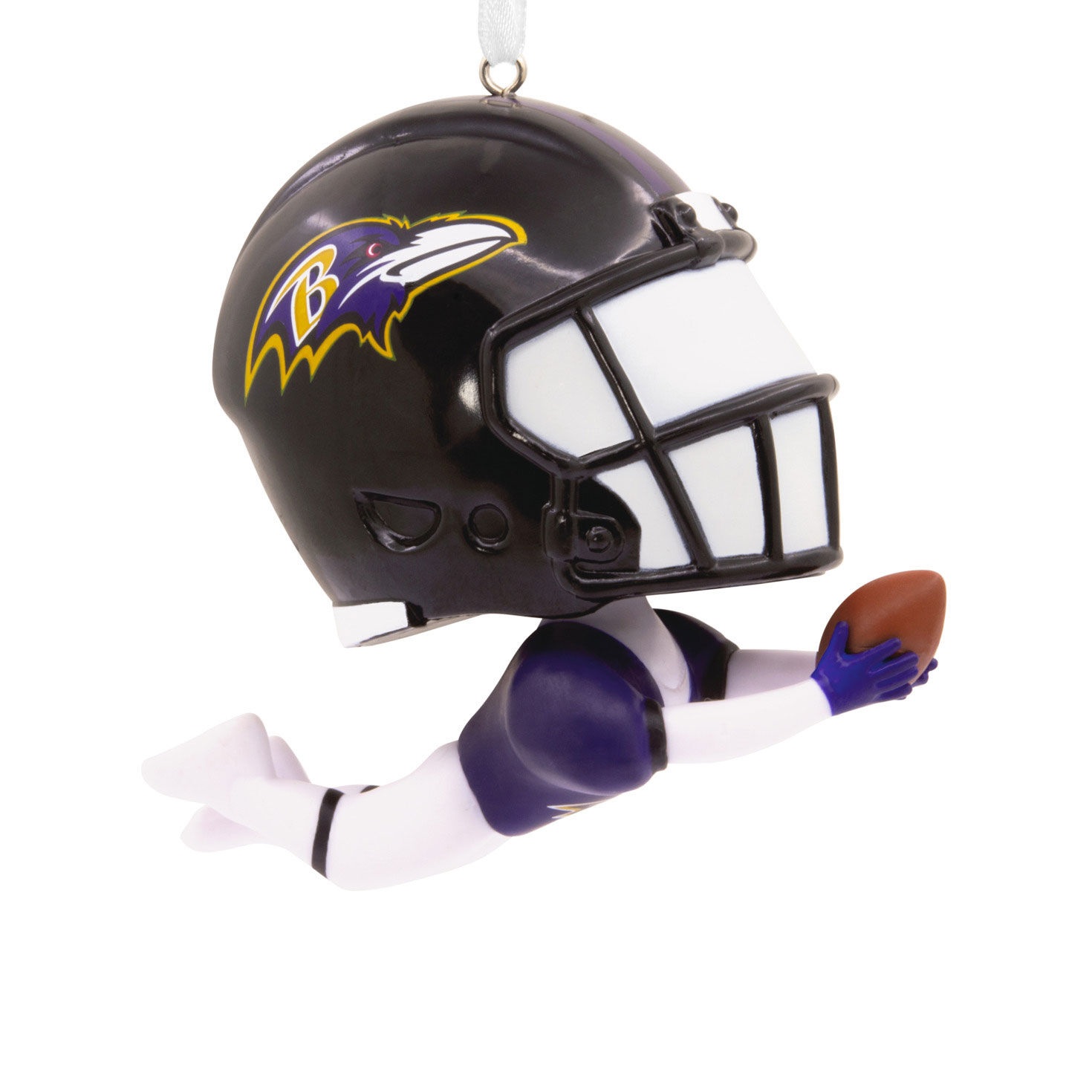 NFL Baltimore Ravens Bouncing Buddy Hallmark Ornament, , large image number 5