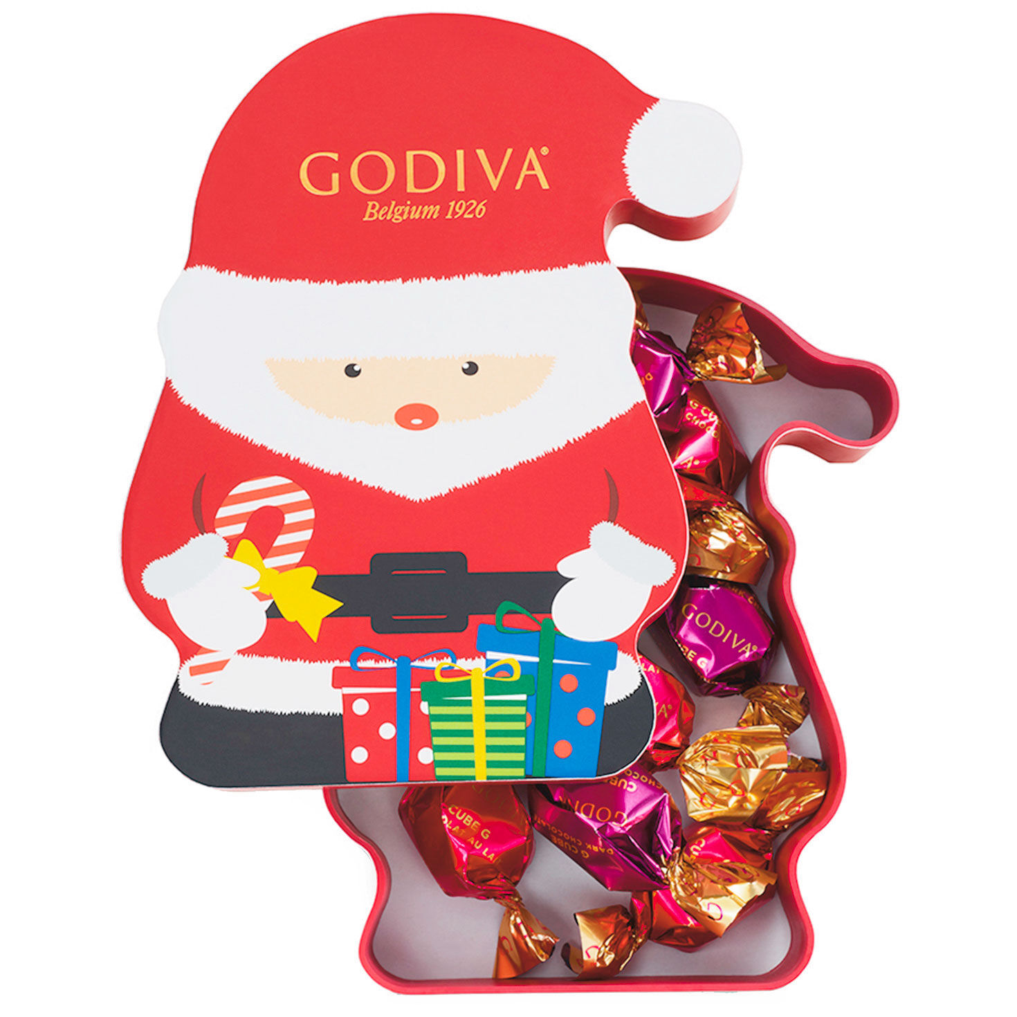 Godiva Assorted Chocolate Truffles Santa Gift Box, 8 Pieces - Candy &  Chocolate - Hallmark
