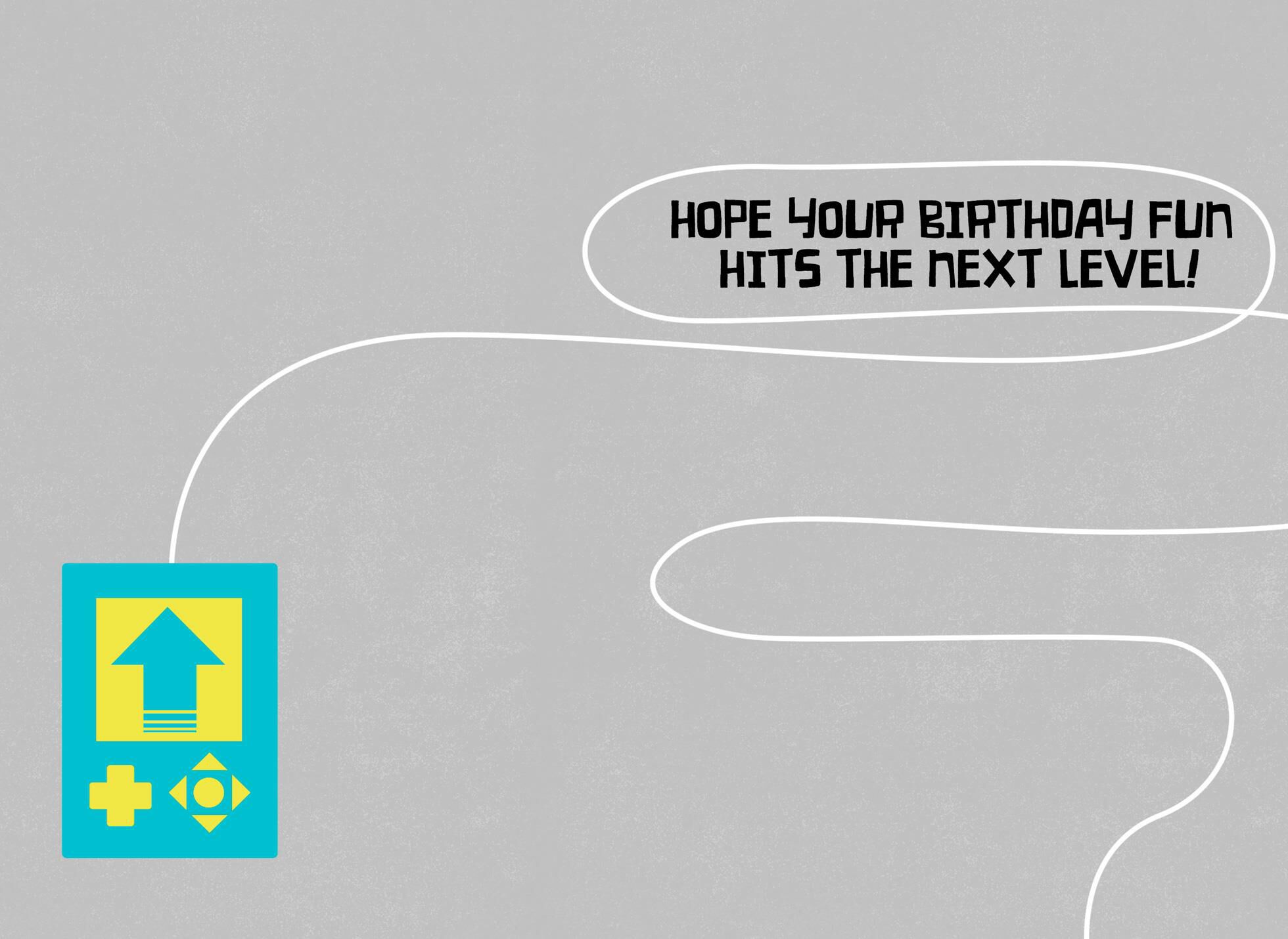 Game On Birthday Card
