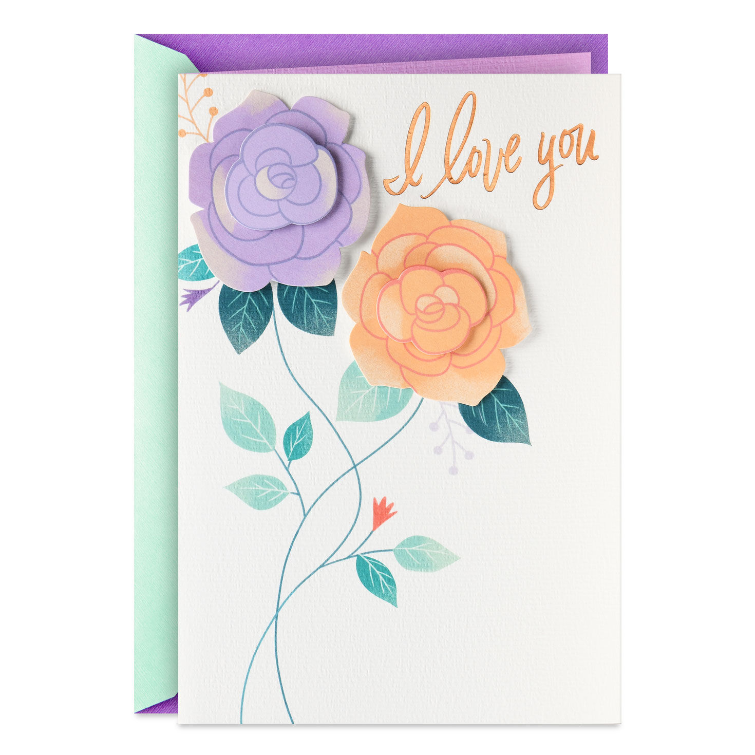 I Love Celebrating You Romantic Birthday Card