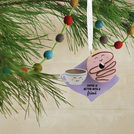 Coffee and Friends Hallmark Ornament, 