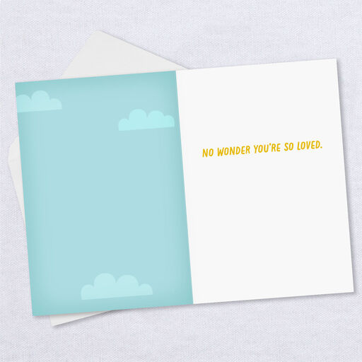 Personalized Sunshine Face Photo Card, 
