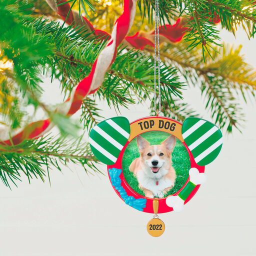 Top Dog 2022 Photo Frame Ornament, 