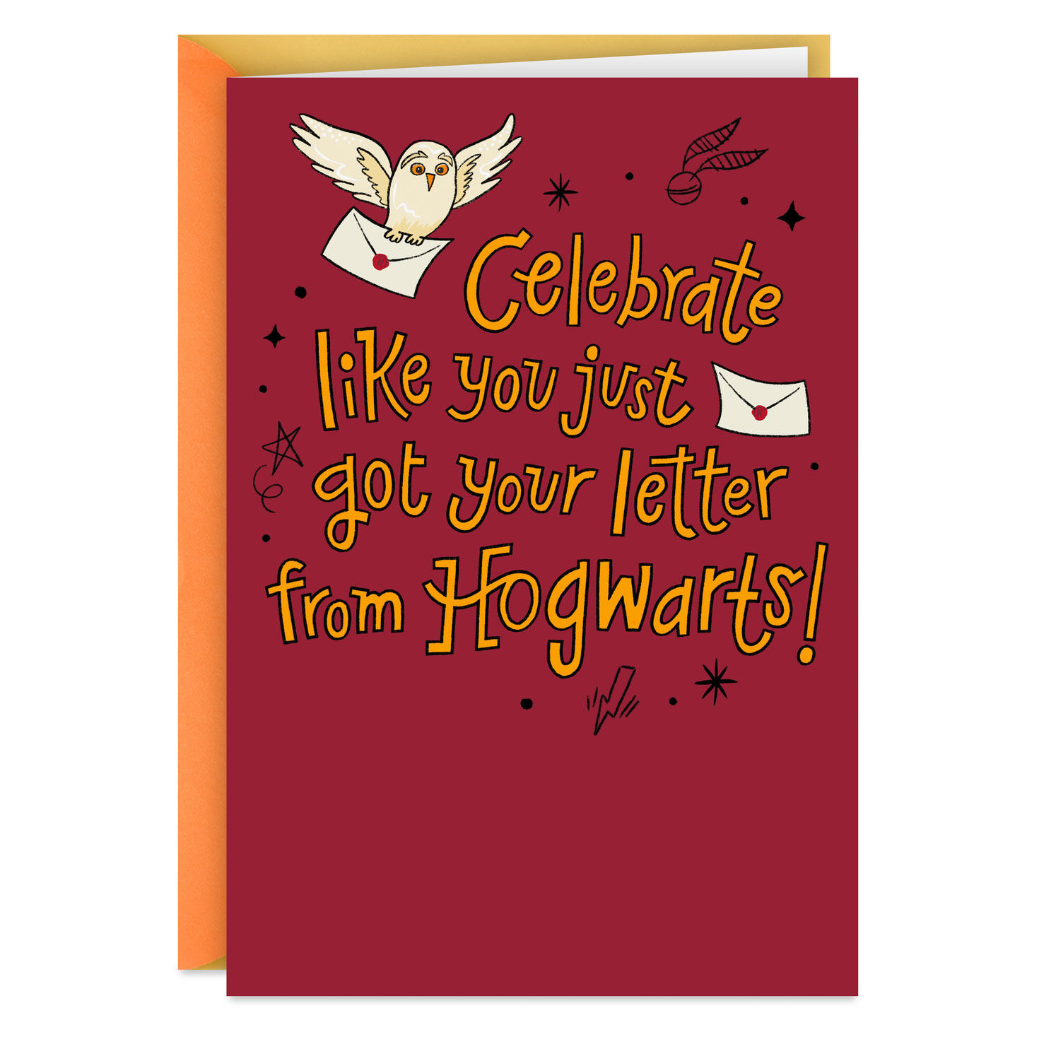 Harry Potter™ Celebrate Like You're Going to Hogwarts™ Funny Birthday Card