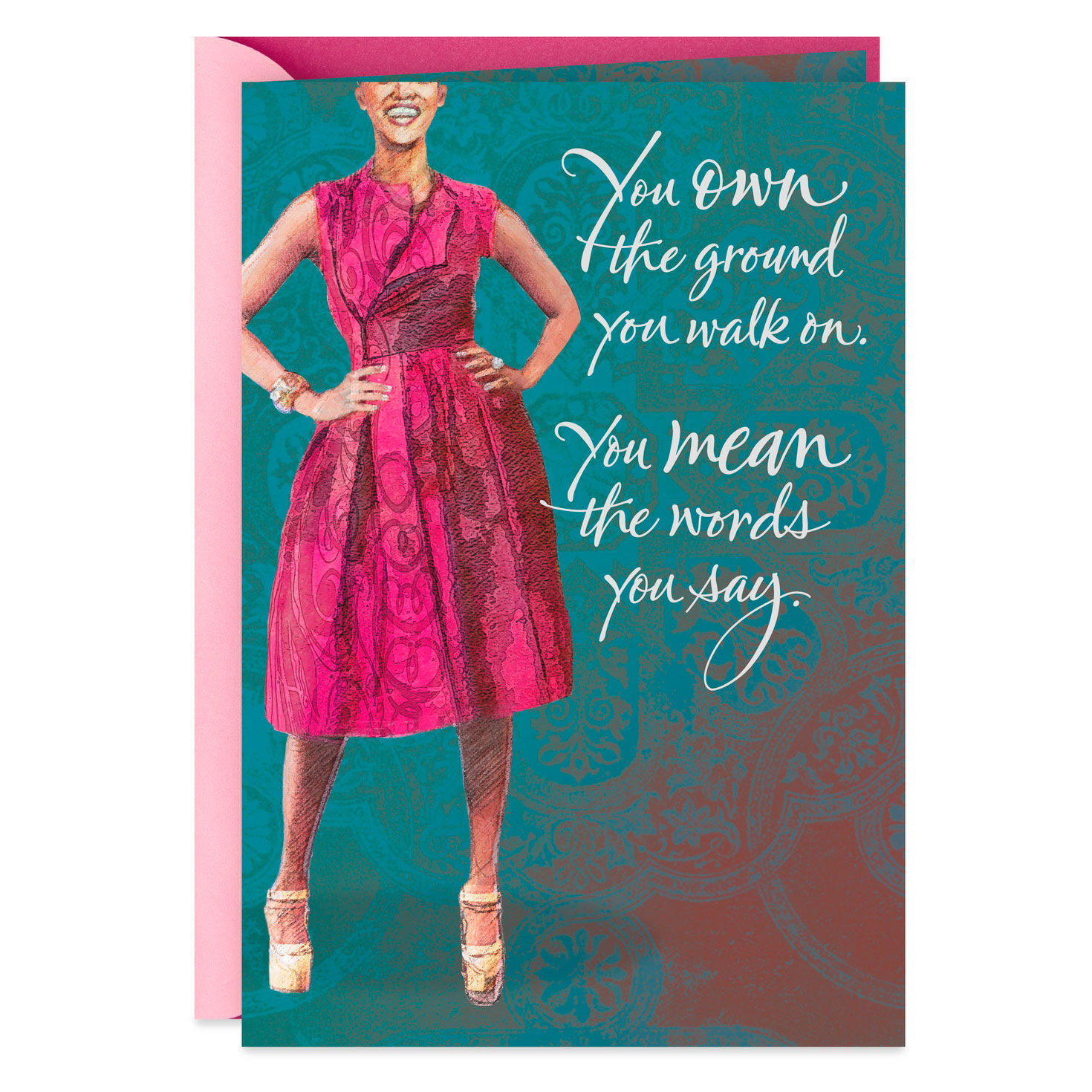 You Light Each Room You Enter Birthday Card for Her