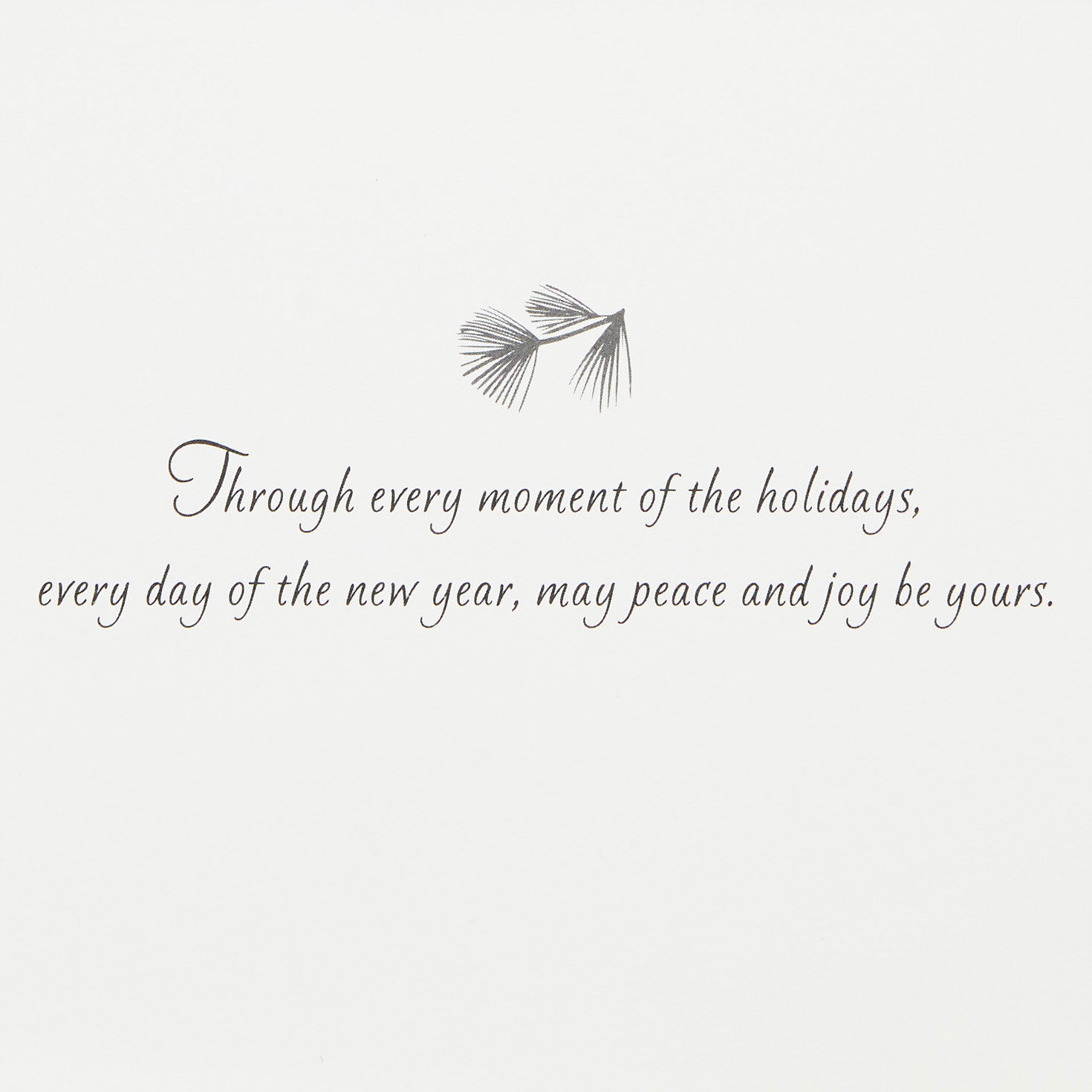 Festive Greenery Boxed Christmas Cards sentiment image number 4