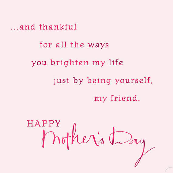 Thankful for You Mother's Day Card for Friend, , large image number 2