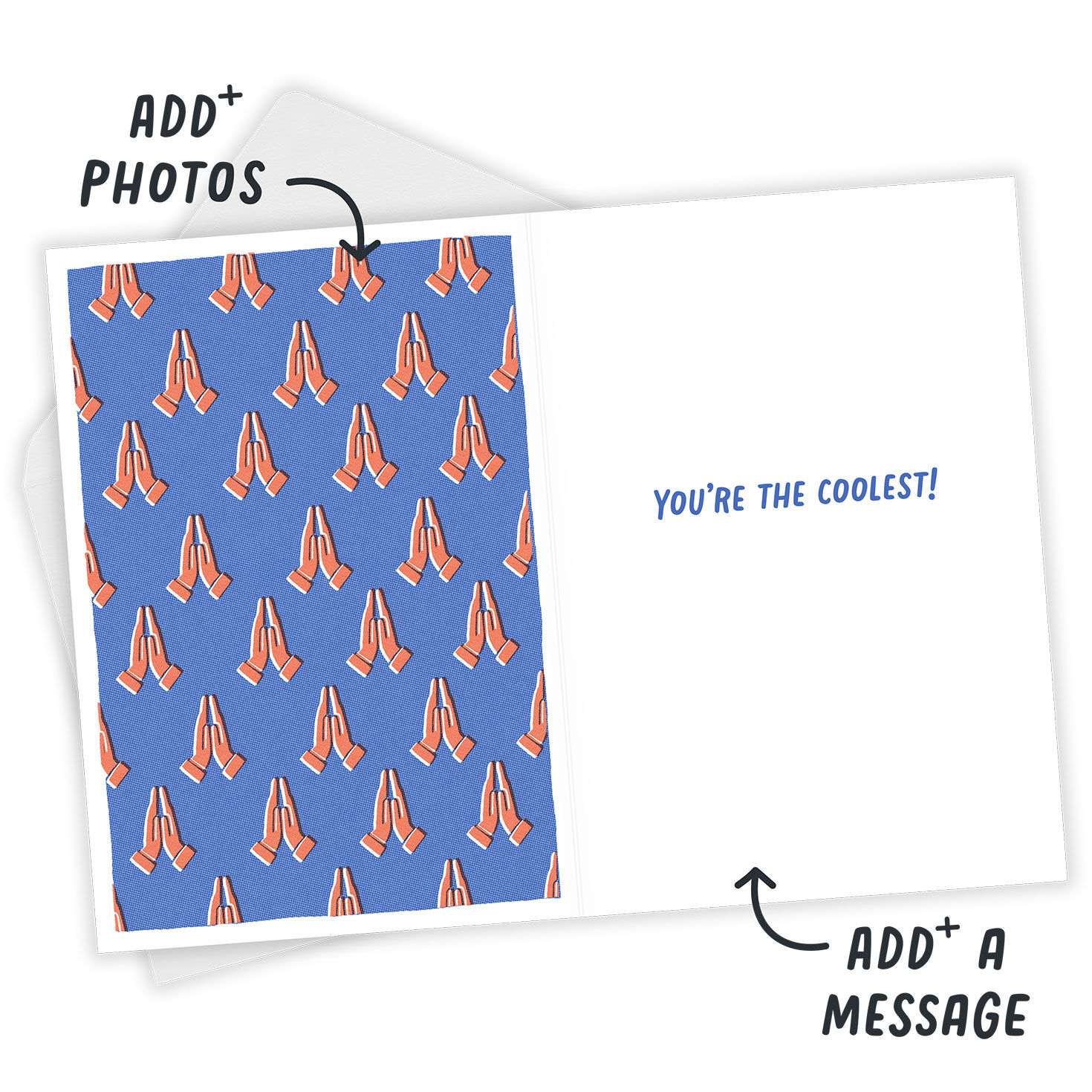 Cheers Beer Can Fun Custom Thank-You Card, , large image number 3