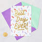 Best Day Ever Confetti Blank Card, , large image number 4