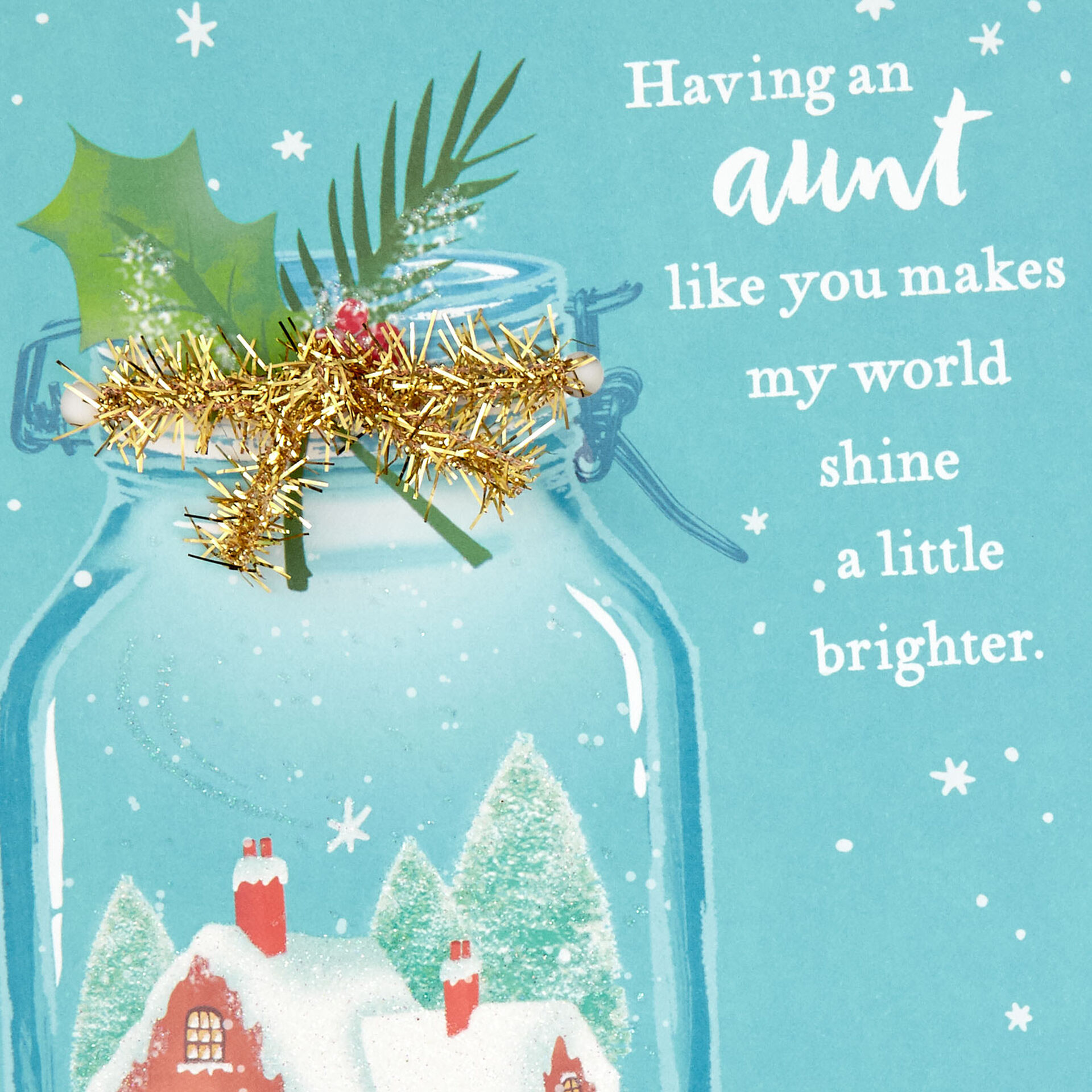 You're a Gift Christmas Card for Aunt Greeting Cards Hallmark