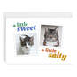 Sweet and Salty Funny Folded Photo Card, , large image number 1