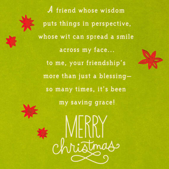 Your Friendship Is a Blessing Christmas Card - Greeting Cards | Hallmark