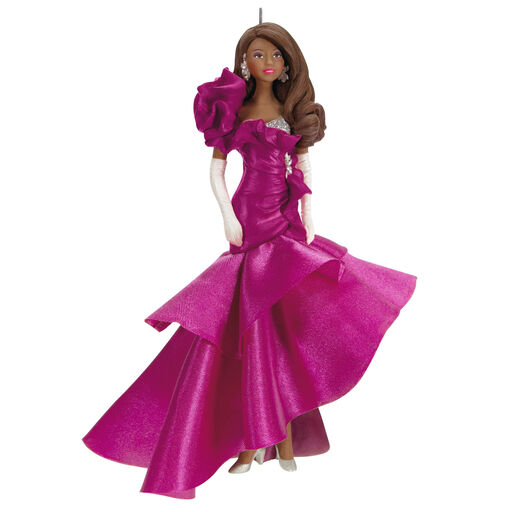 Barbie™ Pink Collection™ 2023 Porcelain and Fabric Ornament, 