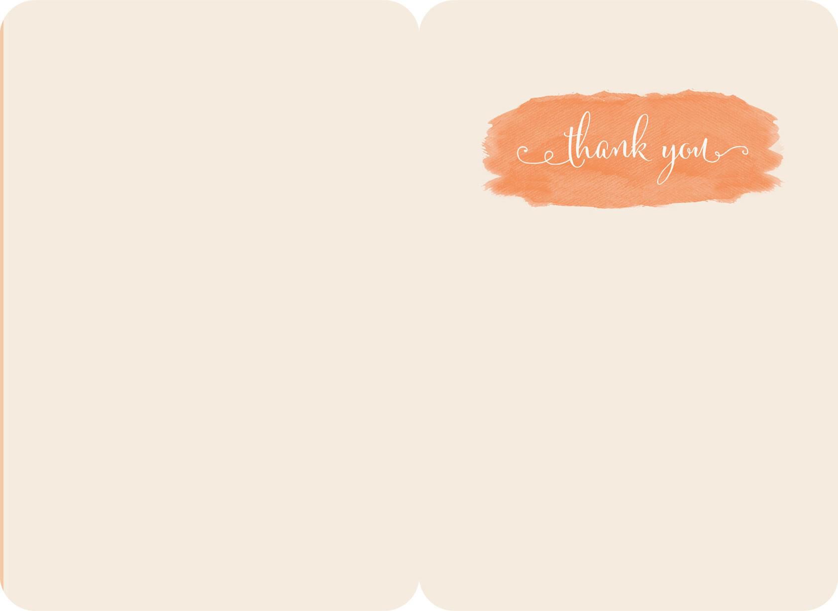 Gratitude Is a Smile in the Heart Thank You Card