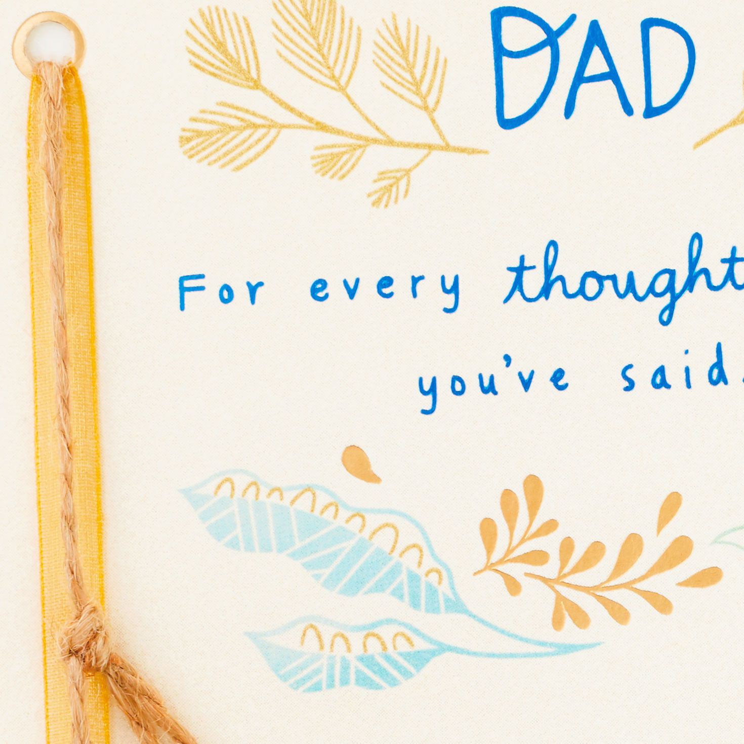 Love and Gratitude Dad Father's Day Card From Daughter, , large image number 4