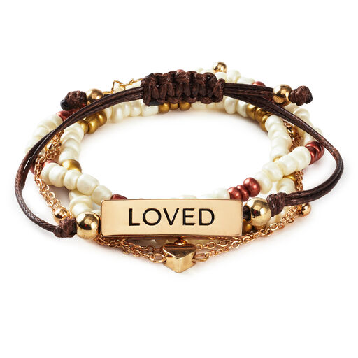 Loved Bracelets, Set of 4, 