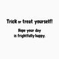 Trick or Treat Yourself, Cocktail Halloween Card, , large image number 2