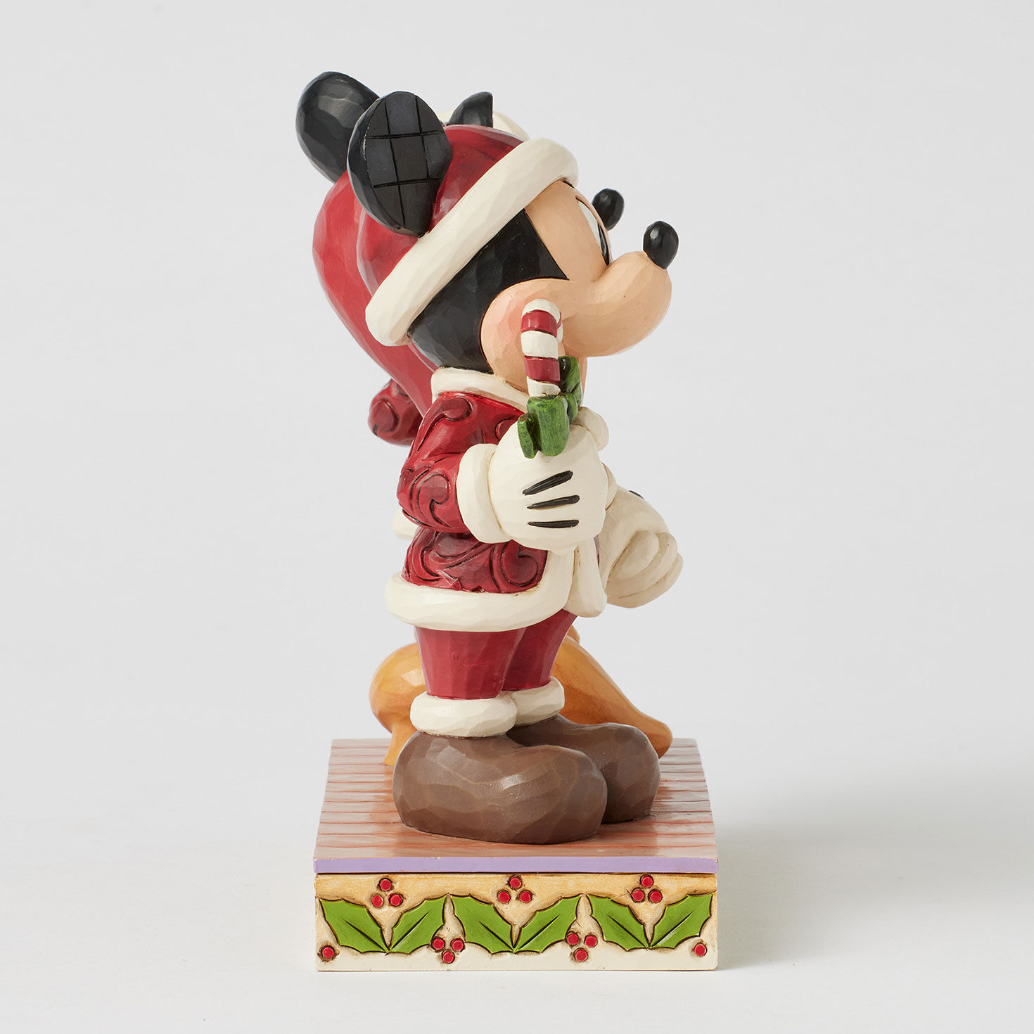 Jim Shore Disney Mickey and Minnie With Candy Canes Figurine, 6.14" for only USD 74.99 | Hallmark