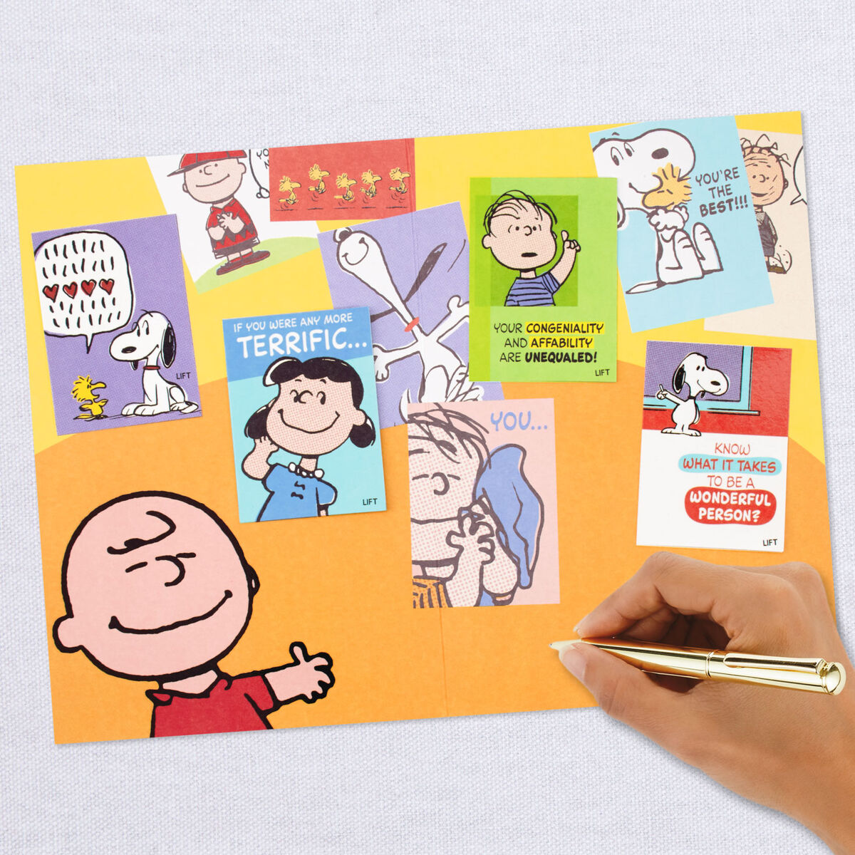 Peanuts® Charlie Brown How Wonderful You Are Birthday Card - Greeting ...