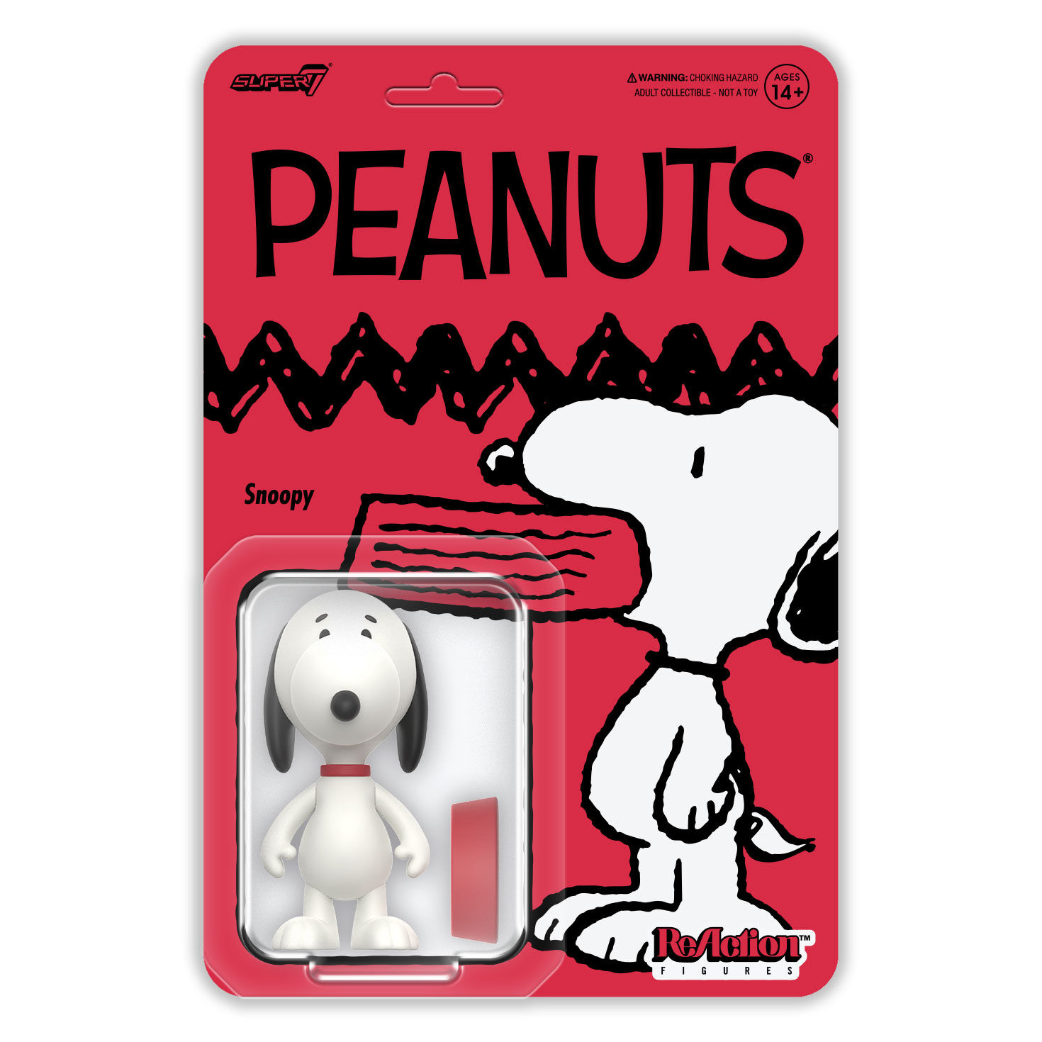 Super7 Peanuts Snoopy Wave 7 ReAction Figure - Kids Toys