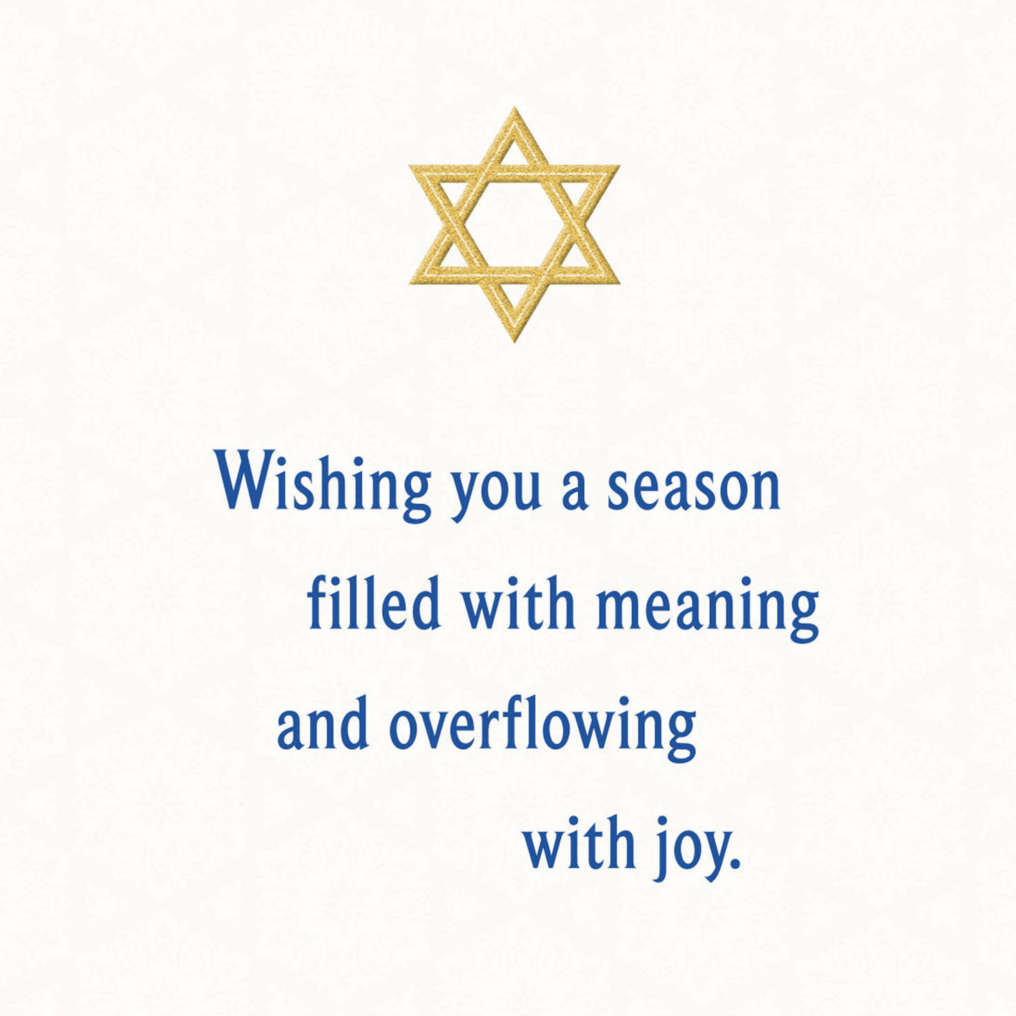 A Season Filled With Meaning and Joy Hanukkah Card, , large image number 2