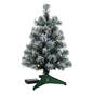 Miniature Snowy Green Pre-Lit Christmas Tree, 18.75", , large image number 4