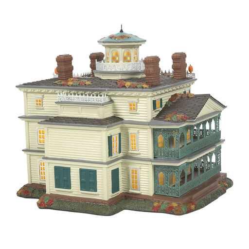Disney Disneyland Haunted Light-Up Mansion Figurine, 9.1", 
