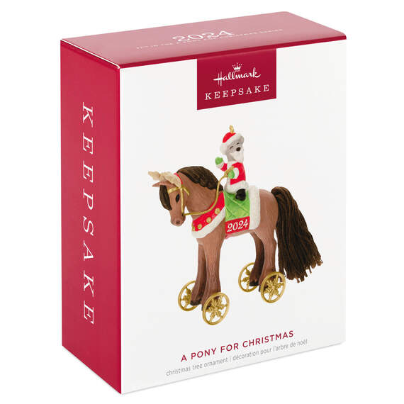 A Pony for Christmas 2024 Ornament, , large image number 7