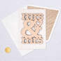 Mrs. & Mrs. Wood and Lace Wedding Card for Two Brides, , large image number 5
