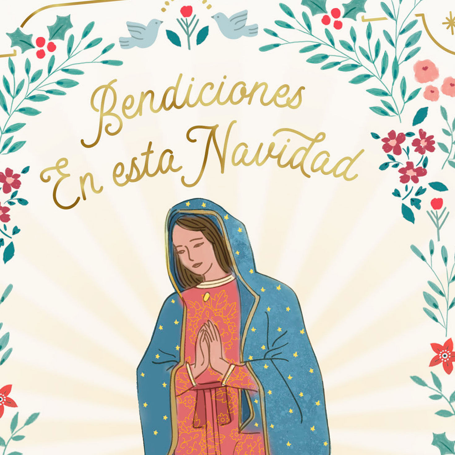 Christmas Blessings Spanish-Language Christmas Card, , large image number 4