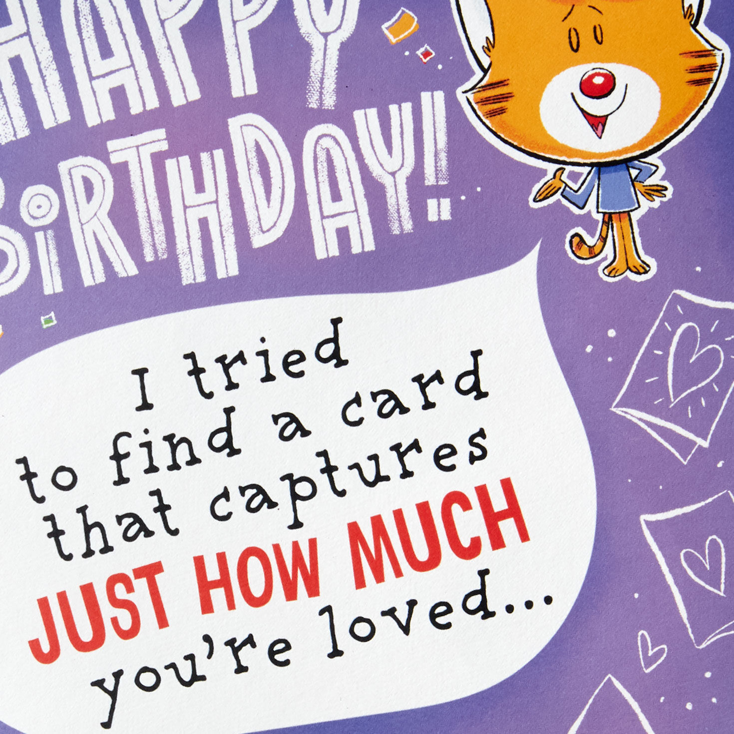 Colorful Fireworks Pop-Up Love Birthday Card Sentiment image number 4