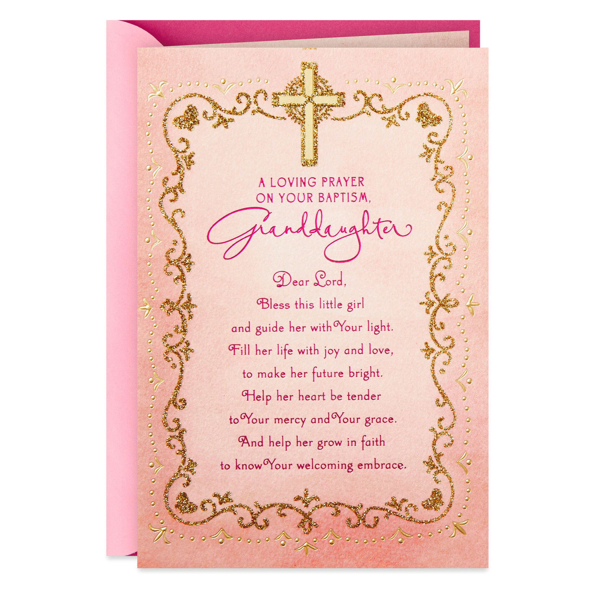 What To Write In Granddaughter S Christening Card