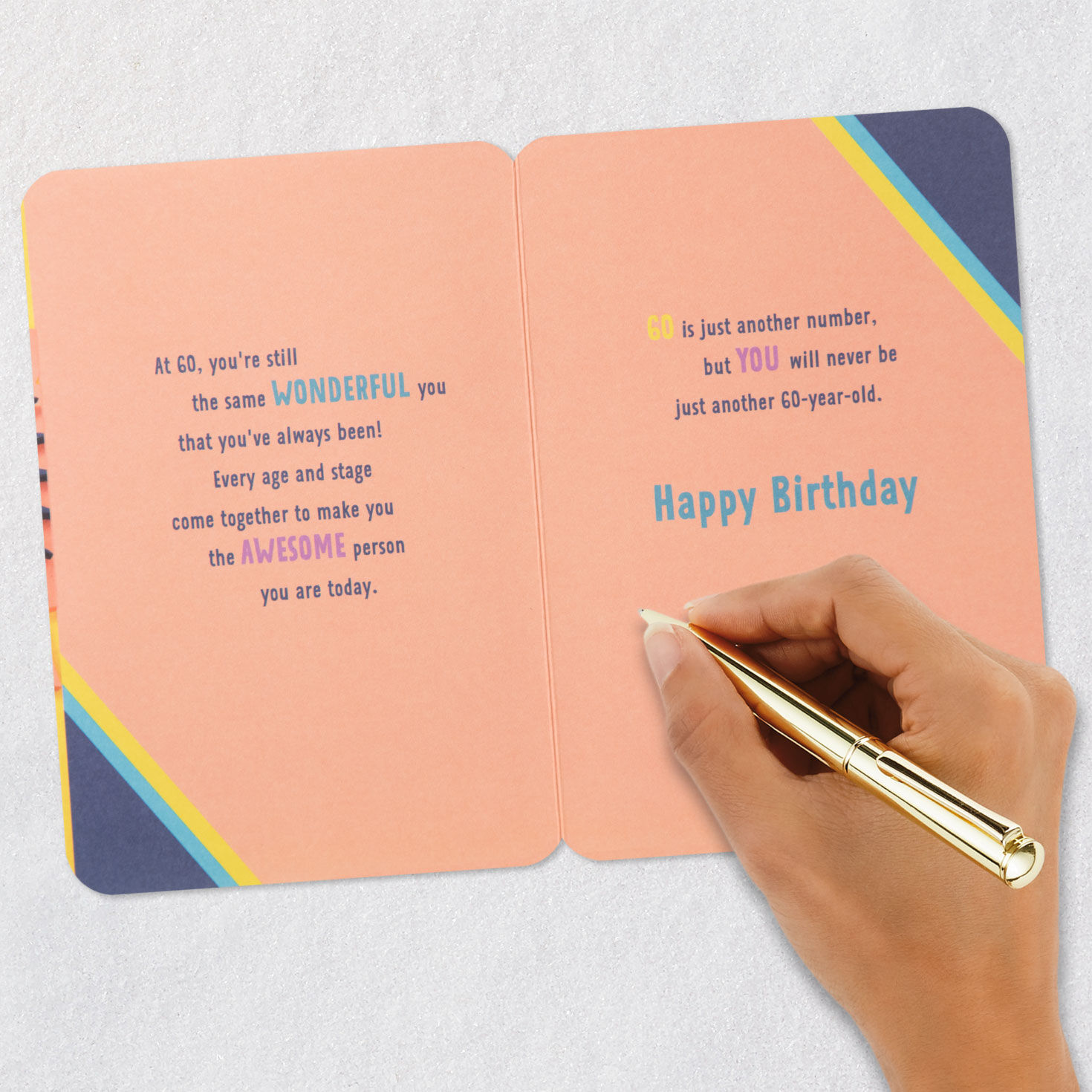 The Awesome Person You Are 60th Birthday Card for only USD 3.99 | Hallmark