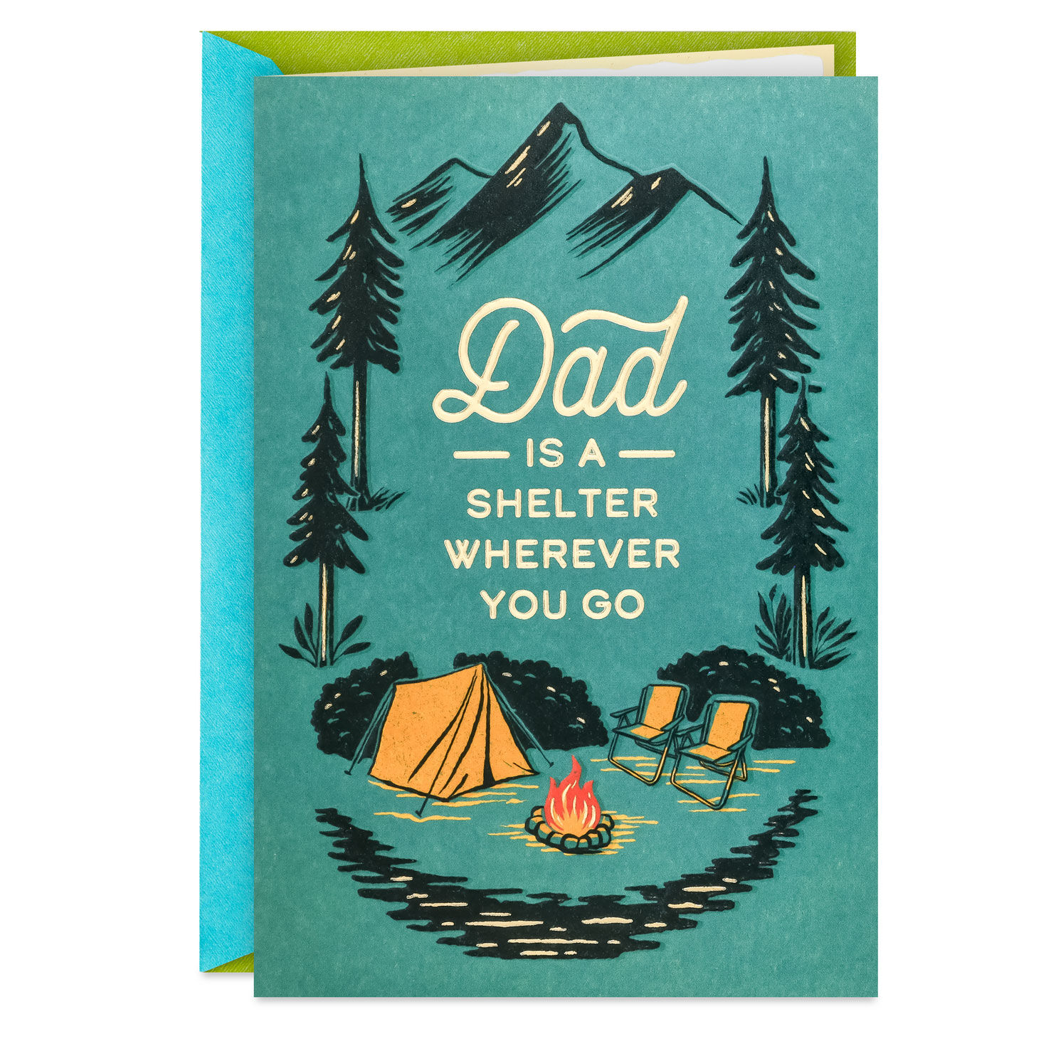 You're a Shelter Wherever I Go Father's Day Card for Dad